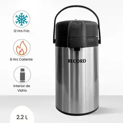 RECORD - Termo Sifon de Acero 2.2 L