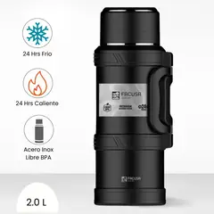 FACUSA - Termo de Bebida Explorer Negro 2.0 L