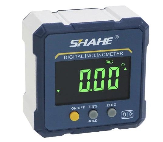Inclinómetro Digital de 4 Lados Magnéticos SHAHE