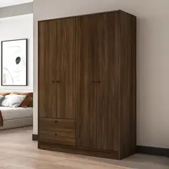 GENERICO - Ropero Moderno Masato Marrón R&R MUEBLES