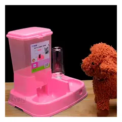 GENERICO - Despachador para Mascotas de Color Rosado Y+Gift Stickers