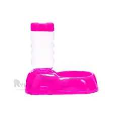 GENERICO - Dispensador Inteligente de Mascotas Rosado Y+Regalo Stickers