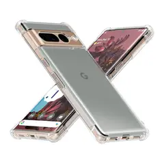 GENERICO - Funda Protector Case GOOGLE PIXEL 7 PRO - TRANSPARENTE ANTI IMPACTO