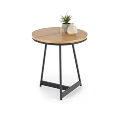 TU MESITA - Mesa de Centro Circular Leticia color Duna