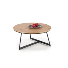 TU MESITA - Mesa de Centro Circular Leticia II color Duna