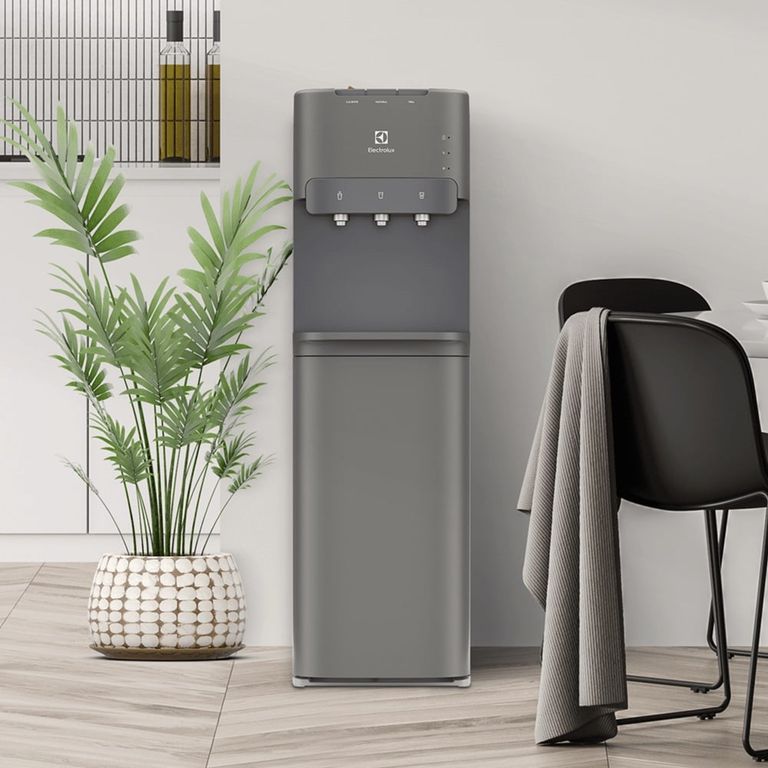 Dispensador de Agua Botellón Oculto Gris ED30SR