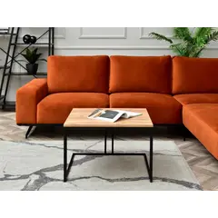 TU MESITA - Mesa de Centro Industrial Gigi color Duna