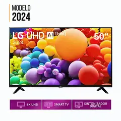 LG - Televisor 50 Pulg. LED Smart TV UHD 4K con ThinQ AI 50UT7300