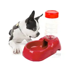 GENERICO - Dispensador Inteligente para Mascotas Rojo Y+Papel de Regalo