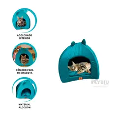 RYBIU IMPORT - Colchon Espacioso y Comodo en Verde Agua Y+Gift Stickers