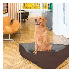 RYBIU IMPORT - Cama Canina de Color Marron en Talla XXL Y+Papel de Regalo