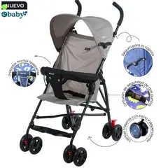 EBABY - Coche Bastón Blum Gris