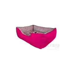 GENERICO - Cama con Base de Lona de Color Fucsia XXL Y+Papel de Regalo