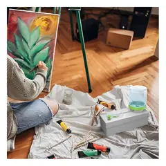 RYBIU IMPORT - Lavador para Uso en Artes en Tono Blanco Y+Ligas de Regalo