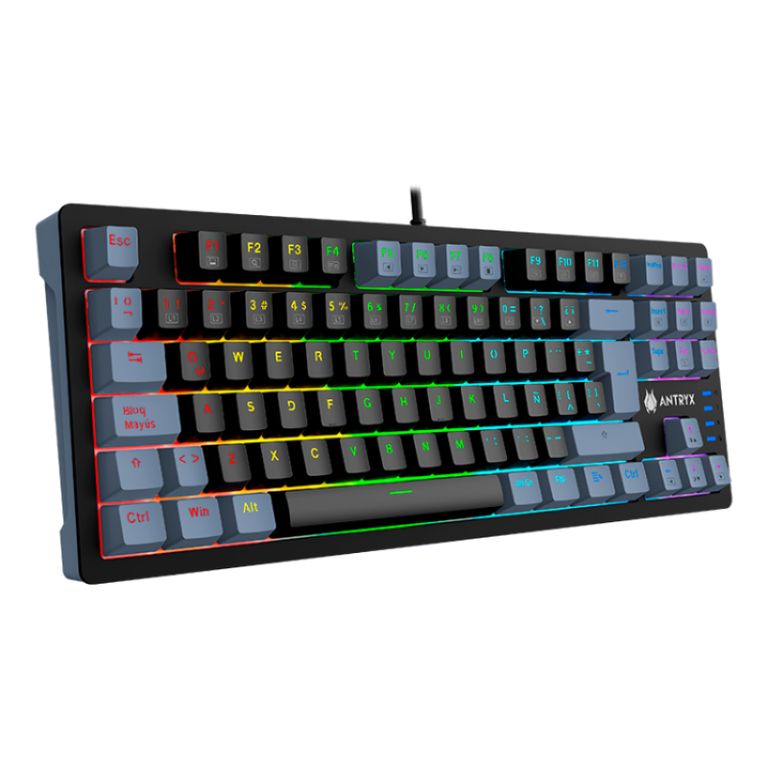 TECLADO MECANICO TKL MK840L BLACK & GRAY