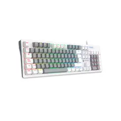 ANTRYX - TECLADO MECANICO MK860L WHITE & GRAY