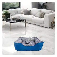 GENERICO - Cama en Talla S para Perros de Tono Azul Y+Papel de Regalo