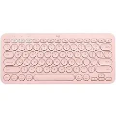 LOGITECH - Teclado Pebble Keys 2 K380 Multi-Device Bluetooth rosado