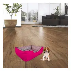 GENERICO - Cojin Material Poliester S Color Fucsia Y+Regalo Stickers