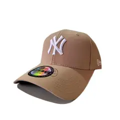 GENERICO - GORRO NEW ERA NEW YORK AJUSTABLE COLOR CREMA