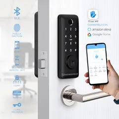 STRONGHOLD - Cerradura digital para oficina WIFI - CODI Color Negro
