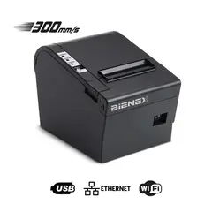 BIENEX - Impresora ticketera termica ETHERNET WIFI USB 80mm