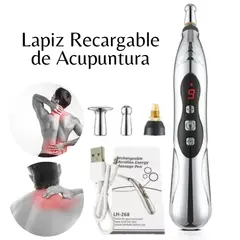 GENERICO - Masajeador de Lapiz Acupuntadora - Recargable