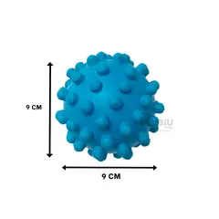 RYBIU IMPORT - Pelota Divertida de Canino en Color Celeste Y+Gift Stickers