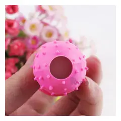 GENERICO - Pelota para Canes Grande Rosado Y+Envoltorio de Regalo