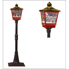 GENERICO - Farol navideño musical - Papa noel Giratorio