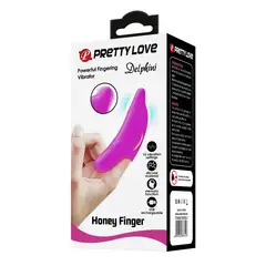 PRETTY LOVE - Vibrador de Dedo Silicona Medica Dedal Estimulación Clítoris Finger