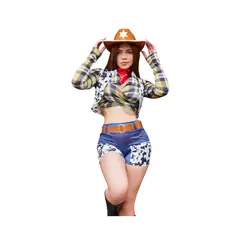 GENERICO - DISFRACES SEXYS HALLOWEEN VAQUERA