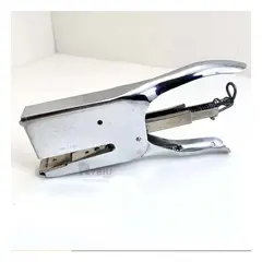 GENERICO - Engrapadora de Oficina y Casa de Color Plata Y+Gift Stickers