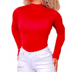 GENERICO - Cafarena Crop Sab-12 Color Rojo