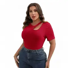 GENERICO - Polo Lizet Manga Corta Sab-12 Color Rojo