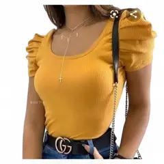 GENERICO - Polo Princesa Sab-13 Color Amarillo