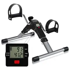 GENERICO - Pedalera Ejercitador Digital Terapia Piernas y Brazos