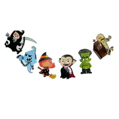 GENERICO - HALLOWEEN -Banner o Guirnalda de 2 mts aprox