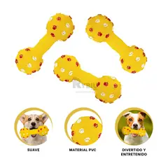 RYBIU IMPORT - Masticable Duradero de Color Amarillo Y+Gift Stickers