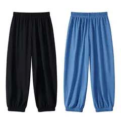 BELCHERCC5 - 2 piezas de pantalones casuales sueltos para niños