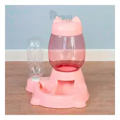 RYBIU IMPORT - Plato Dinamico para Mascota Rosado Y+Ligas de Regalo