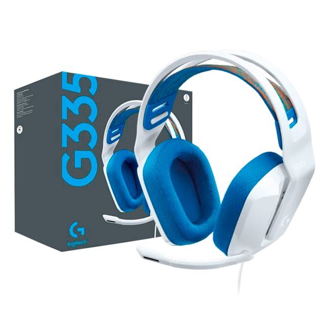 Audífono G335 Blanco Gamer Pc Playstation Xbox Nintendo