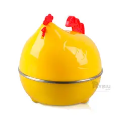 RYBIU IMPORT - Maquina para Ebullir Huevos Tono Amarillo Y+Gift MiniAgenda