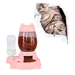 GENERICO - Comedero Funcional y Practico de Color Rosado Y+Agendita