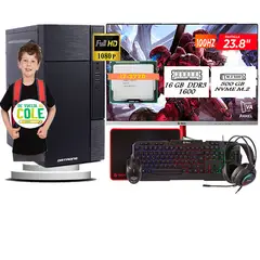 HALION - Computadora Pc Intel Core i7 3770 Monitor 24 fhd' RAM 16 GB SSD 500 GB