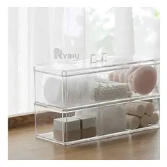 GENERICO - Caja Moderna para Tocador con 2 Divisiones Y+Papel de Regalo