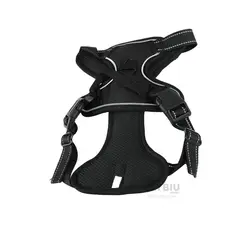 GENERICO - Pechera Harness Acolchado para Perro Talla S de Color Negro