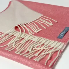 ETNO ALPACA - Bufanda reversible de Baby Alpaca