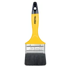 TRUPER - Brocha 2.5 pulgadas para fino acabado, Pretul