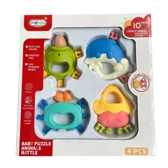 GENERICO - Set de Sonajeros para Bebes 4 Piezas